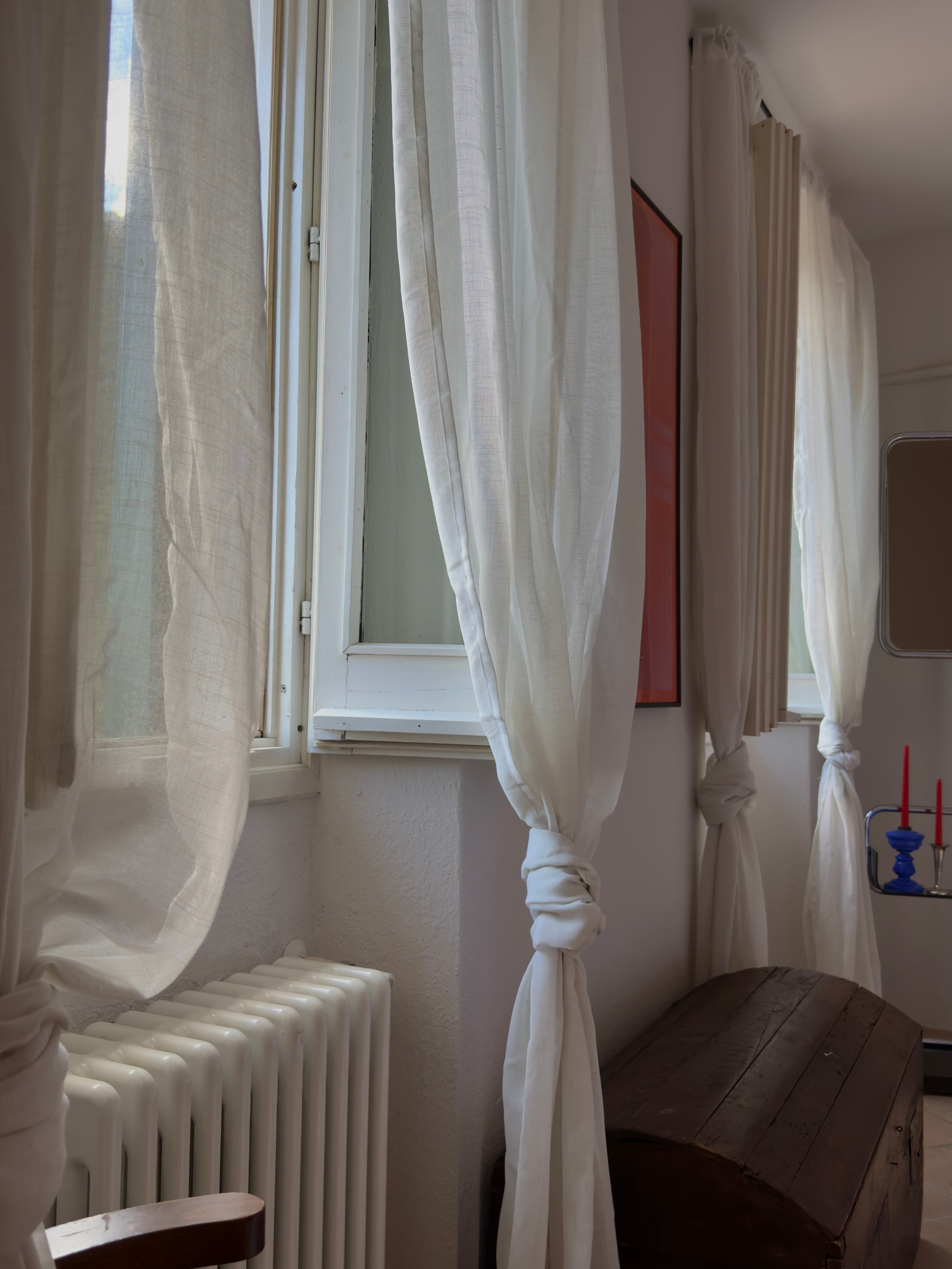 The Valley View — curtains